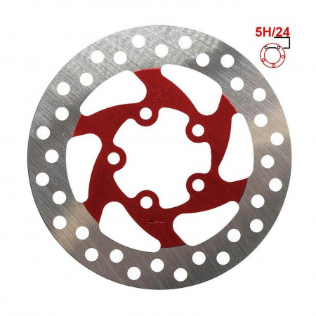 TROTINETE - Disc frana FIVESTARS eWheels, 120 mm/5 suruburi