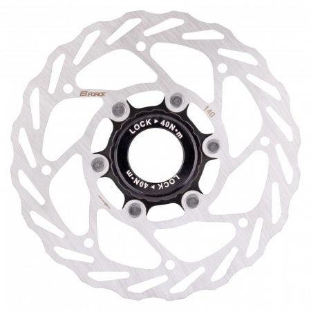 DISCURI FRANA - Disc frana FORCE Center Lock, 140 mm, argintiu