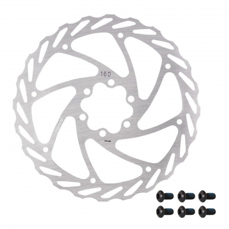 DISCURI FRANA - Disc frana FORCE-4, 6 suruburi, argintiu