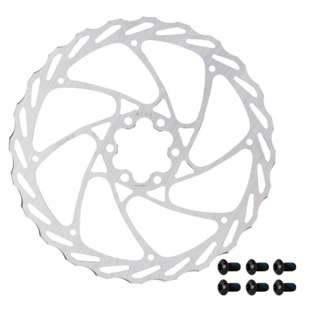 DISCURI FRANA - Disc frana FORCE-4, 6 suruburi, argintiu