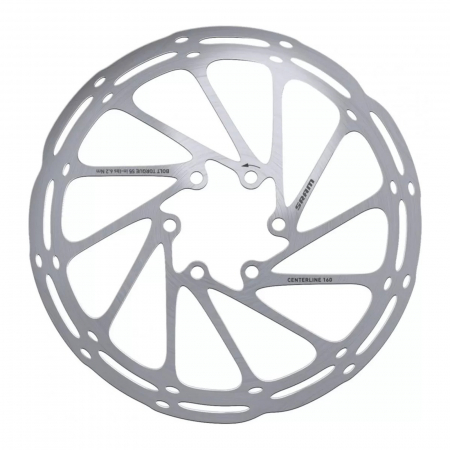 FRANE - Disc frana SRAM Centerline Rounded, 6 suruburi, argintiu