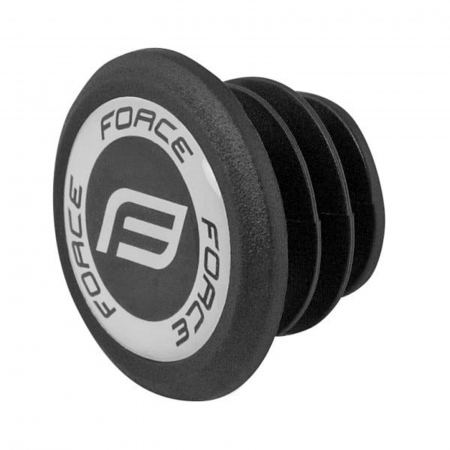 DIRECTIE - Dop ghidon FORCE PVC 20 mm, negru (1 buc)