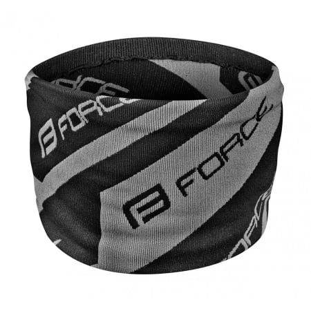BANDANE - Bandana pentru iarna FORCE Step Winter, negru/gri