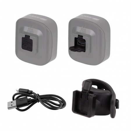 Far fata FORCE Cob 2.0 (USB), 75 lumeni, negru [1]