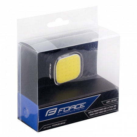 Far fata FORCE Cob 2.0 (USB), 75 lumeni, negru [2]