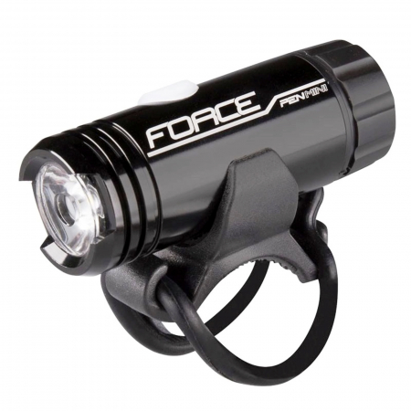 LUMINI - Far fata FORCE Pen Mini 150 lumeni, USB Mini, negru