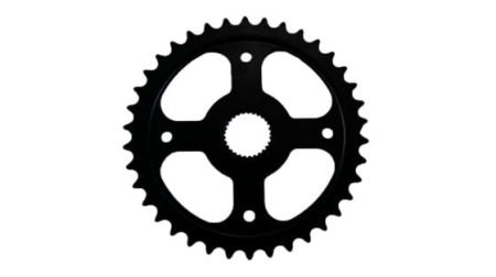 DhsBikeParts - Foaie angrenaj Bafang CW B1 A1 City, 38T, CL 48 mm, pas 1/2 × 3/32, negru