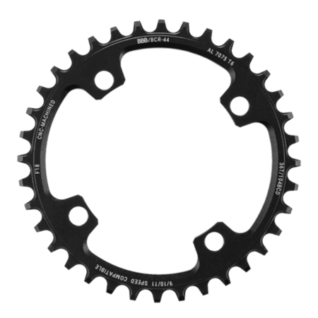 TRANSMISIE - Foaie angrenaj pedalier BBB BCR-44 MTBGear narrow wide, BCD 104 mm, pentru 1x9/10/11 viteze