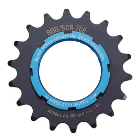 Foaie angrenaj pedalier BBB BCR-70E BOSCH Generatia 2 E-Bike Sprocket 3/32, negru [1]
