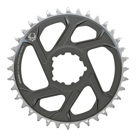 FOI ANGRENAJE - Foaie angrenaj SRAM X-Sync 2 Eagle, aluminiu, 36T, BCD 94 mm, Direct Mount, gri