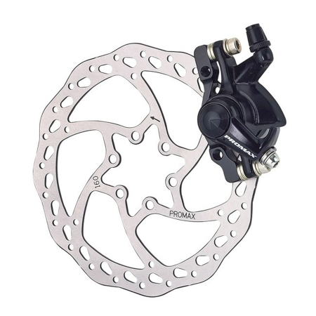 FRANE PE DISC - Frana mecanica disc spate PROMAX DSK-320R, disc frana 160 mm, negru