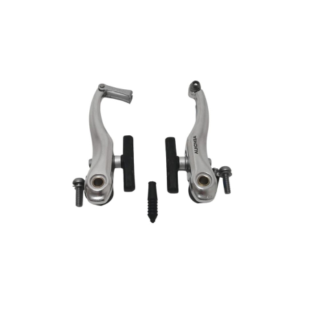 Import - Frana V-brake 108mm, Aluminiu, Argintiu