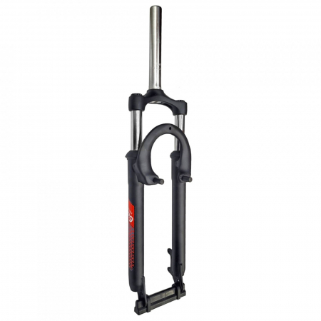 FURCI - Furca bicicleta 29" DHS MD-746I, suspensie pe arc, cursa 100 mm, gat 1 1/8", prindere frane V-Brake, negru mat