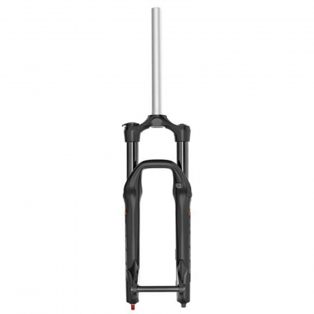 FURCI - Furca bicicleta RST Alpha-T RL, gat 1 1/8-1.5", suspensie pe arc, cursa 120 mm, prindere frane disc, negru mat