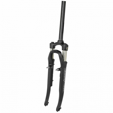 FURCI - Furca bicicleta 28" FORCE Basic C5.6, gat 1 1/8", suspensie pe arc, cursa 50 mm, prindere frane V-Brake, negru