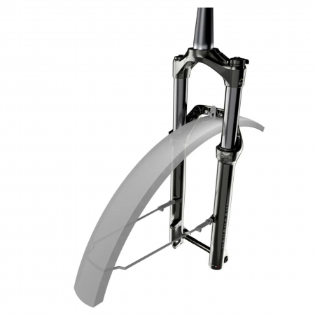 Furca bicicleta 27.5" ROCKSHOX Recon Silver RL, gat 1 1/8", suspensie pe aer, cursa 130 mm, prindere frane disc, negru [5]