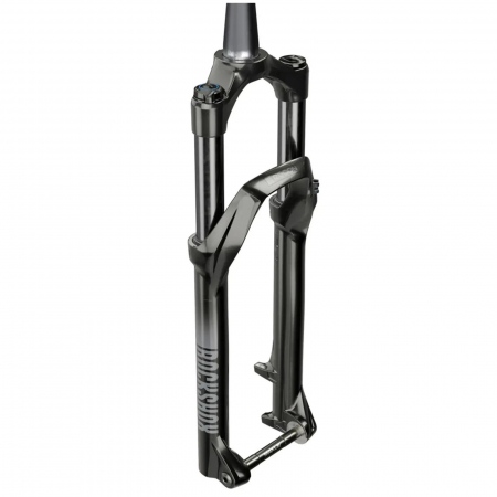 Furca bicicleta 27.5" ROCKSHOX Recon Silver RL, gat 1 1/8", suspensie pe aer, cursa 130 mm, prindere frane disc, negru [1]