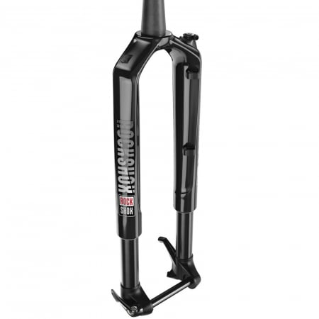 FURCI - Furca bicicleta 27.5" ROCKSHOX RS1 RL Predictive Steering, gat 1 1/8-1.5", suspensie pe aer, cursa  120 mm, prindere frane disc, blocator, negru