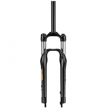 Furca 27.5" RST Blaze, gat 1 1/8", suspensie pe arc, cursa 100 mm, prindere frane disc, negru [1]