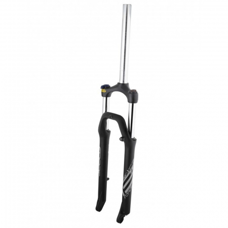 FURCI - Furca 27.5" FORCE Basic X.7 HLO, gat 1.1/8, suspensie pe arc, cursa 100 mm, prindere frane disc+V-Brake, negru mat