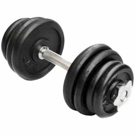 GANTERE - Gantera 10 kg set 6 discuri