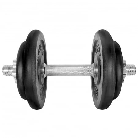 GANTERE/BARE/DISCURI - Gantera 17 kg set 6 discuri pentru o mana