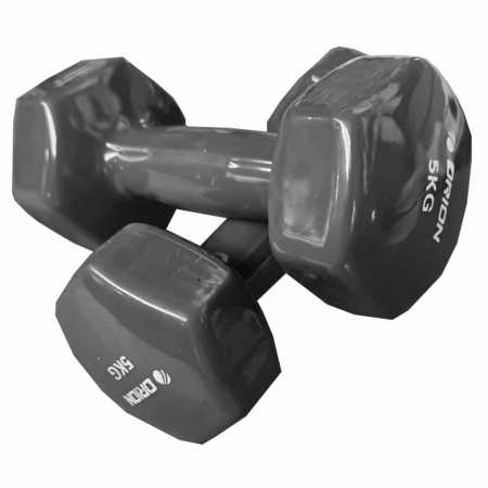 Gantera vinyl 4 kg ORION, verde [3]