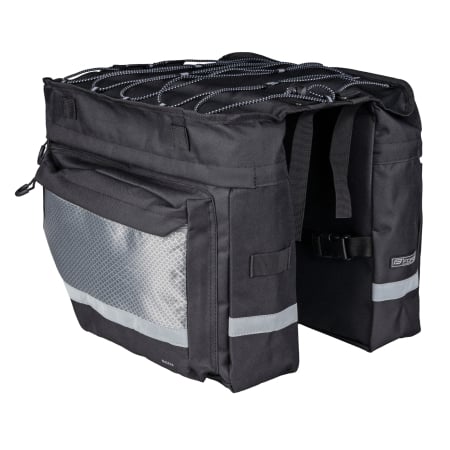 ECHIPAMENT CICLISM - Geanta/coburi pentru portbagaj 2x10L FORCE Noem, negru