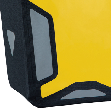 Geanta-Coburi Portbagaj Topeak Pannier Dry Bag Dx - 25 L, Negru-Galben [4]