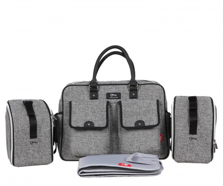 Geanta multifunctionala pentru mamici QPLAY Sylvie+ [0]