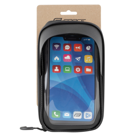 Geanta pentru ghidon 0.7L FORCE Smart XL, negru/gri [4]
