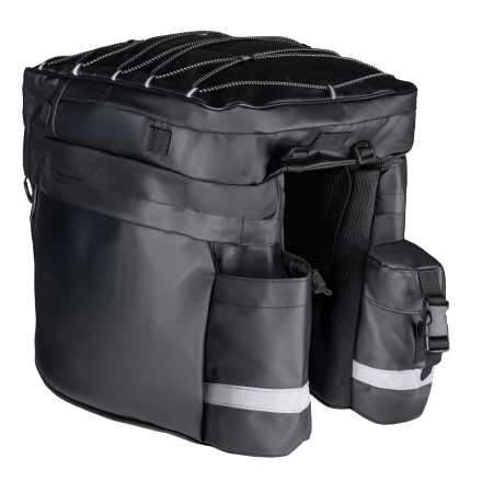 GENTI/COBURI - Geanta portbagaj spate 35L FORCE Adventure, negru