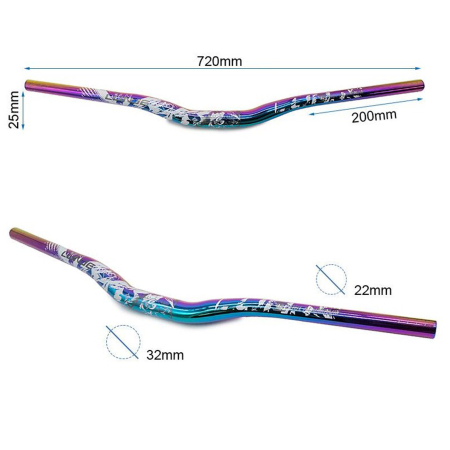 Ghidon FIVESTARS Lunje, 720x25 mm, aluminiu [3]