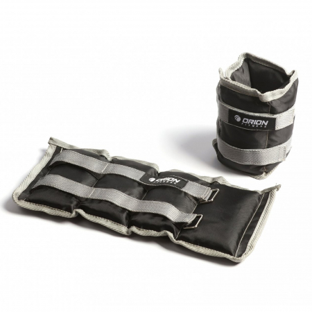 GREUTATI INCHEIETURI - Set greutati neopren maini/picioare 2x1.5 kg ORION, negru/gri