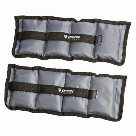 Set greutati neopren maini/picioare 2x1 kg ORION, gri/negru [1]