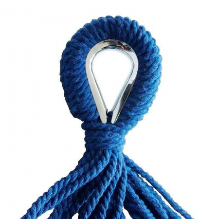 Hamac CALTER 200x100 cm, albastru/alb [1]