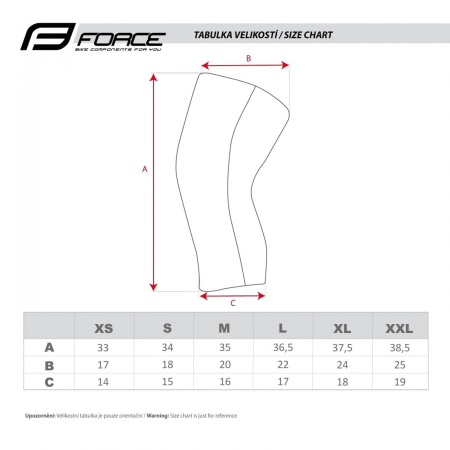 Incalzitoare genunchi FORCE Term [3]