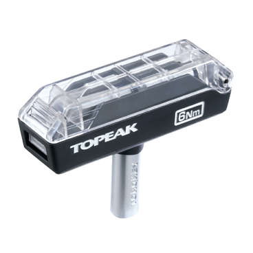 Scule Servisare bicicleta - Instrument Montare Topeak Torque 6, Tt2533 - Negru-Argintiu