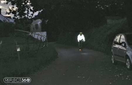 Jacheta ciclism reflectorizanta PROVIZ Reflect360 Cycling Lady, alb reflex [5]