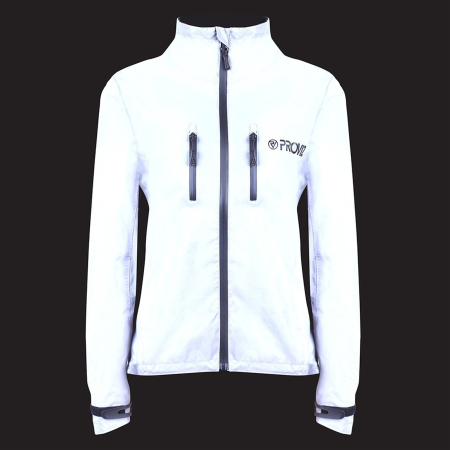 Jacheta ciclism reflectorizanta PROVIZ Reflect360 Cycling Lady, alb reflex [2]