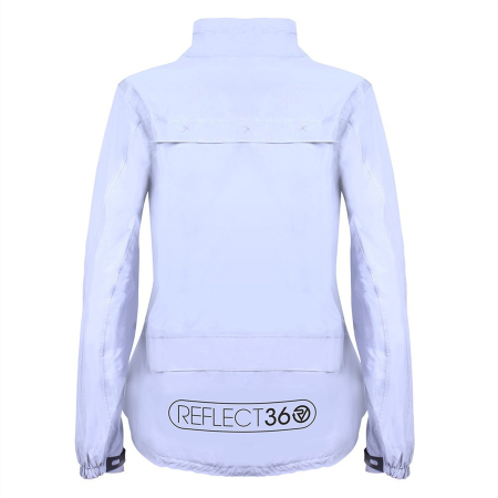 Jacheta ciclism reflectorizanta PROVIZ Reflect360 Cycling Lady, alb reflex [1]