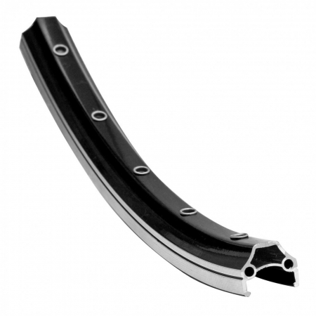 JANTE - Janta 20" CERURIM Artemis D03, aluminiu dubla 28H (406x18), profil frane V-Brake, neagra