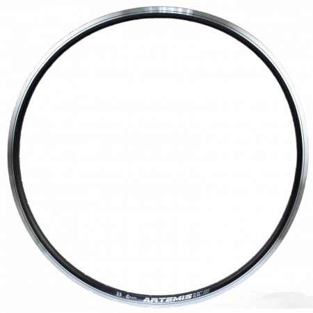 JANTE - Janta 28" CERURIM Artemis, aluminiu dubla 36H (622x18), profil frane V-Brake, neagra