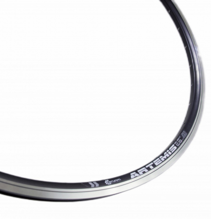 Janta 28" CERURIM Artemis, aluminiu dubla 36H (622x18), profil frane V-Brake, neagra [2]