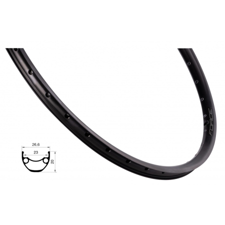 Sprint Bike - Janta Force XC Disc 559x23 32H black