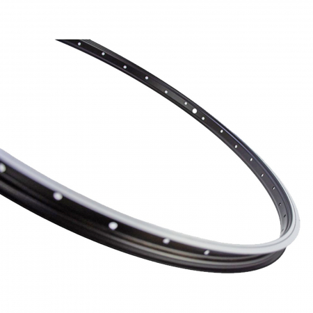 Janta 24" CERURIM Lyra, aluminiu simpla, profil frana V-Brake, 36H, negru [1]