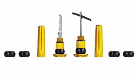 KIT REPARATIE TUBELESS - Kit reparatie MUC-OFF Stealth Tubeless Puncture Plug Auriu