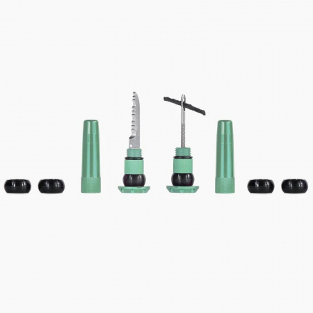 KIT REPARATIE TUBELESS - Kit reparatie MUC-OFF Stealth Tubeless Puncture Plug turcoaz