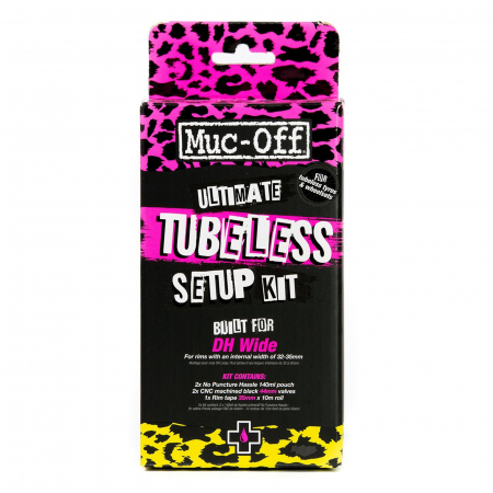 ROTI SI PIESE - Kit Tubeless MUC-OFF Ultimate DH Plus (banda 35 mm/valve 44 mm)