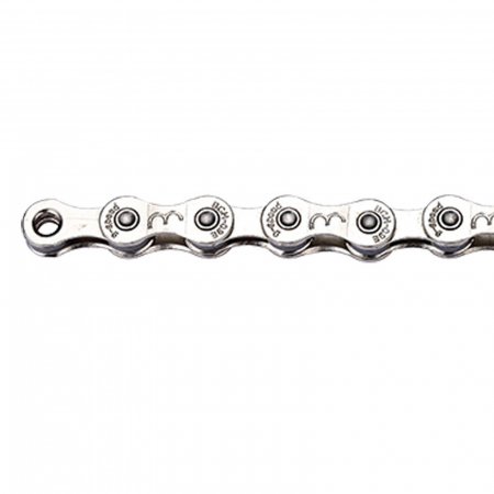 LANTURI - Lant BBB BCH-11E PowerLine, 136 zale, compatibil E-Bike 11 viteze, argintiu